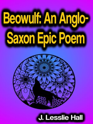 cover image of Beowulf an Anglo-Saxon Epic Poem